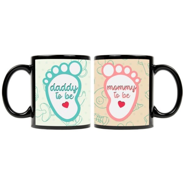 To Be Mommy Daddy Couple Coffee Mug