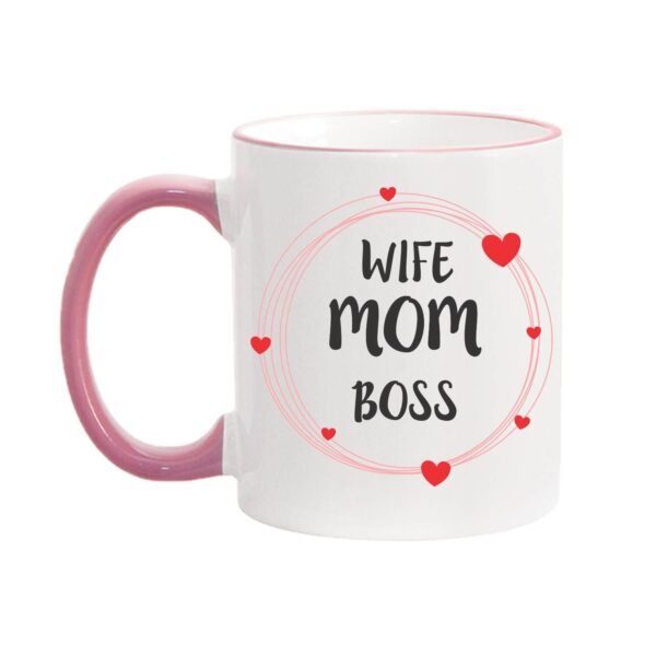 Wife Mom Boss Coffee Mug