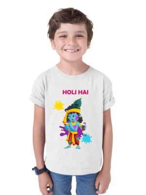 Krishna Kids Holi T-Shirts