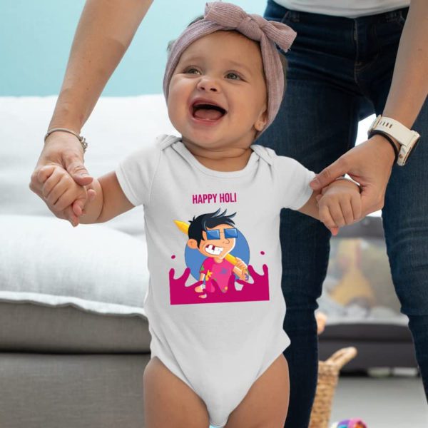 Holi Kids T-Shirts Printed Naughty Kids