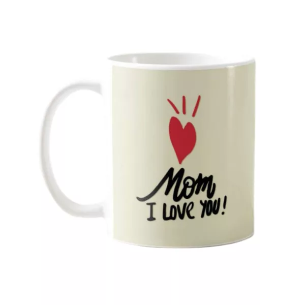 TheYaYaCafe Yaya Cafe Mothers Day Gifts for Mom I Love You Coffee Mug with Coaster