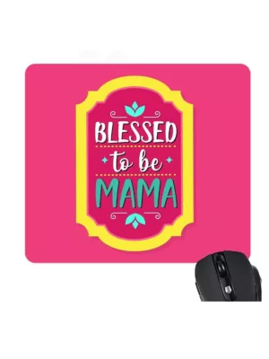 TheYaYaCafe New Mom Gifts Mouse Pad Blessed to Be Mama