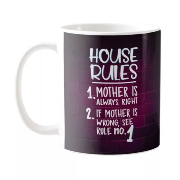 TheYaYaCafe Mothers Day Gift for Mom Ceramic Coffee Mug with Coaster - Sorry Mom I Love You