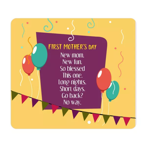 TheYaYaCafe Gifts for Mom Mouse Pad First Mother Day
