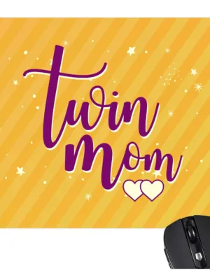 TheYaYaCafe Gifts for Mom Mouse Pad Twin Mom