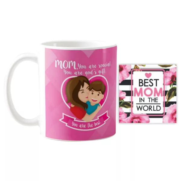 TheYaYaCafe Yaya Cafe Mothers Day Gifts Mom You are Special Coffee Mug with Coaster