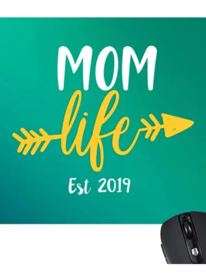 TheYaYaCafe Gifts for Mom Mouse Pad Mom Life