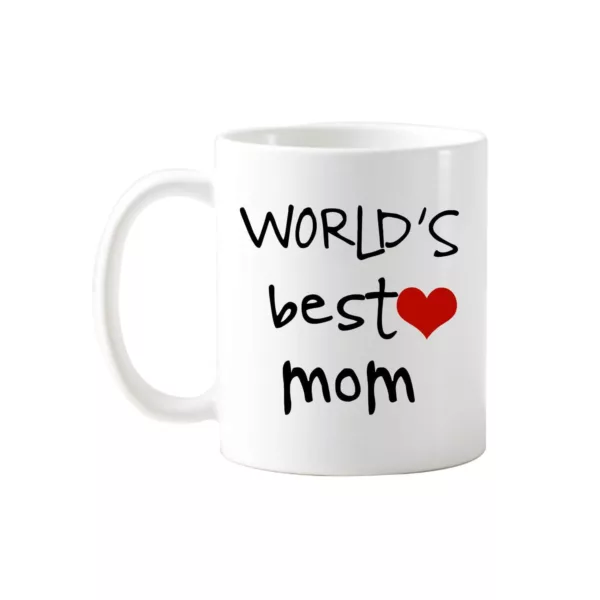 Giftsmate Mothers Day Gifts for Mom, Worlds Best Mom Coffee mug, Coaster set of 2