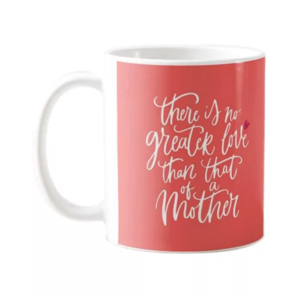 TheYaYaCafe Mothers Day There is No Greater Love Than That of a Mother Coffee Mug with Coaster