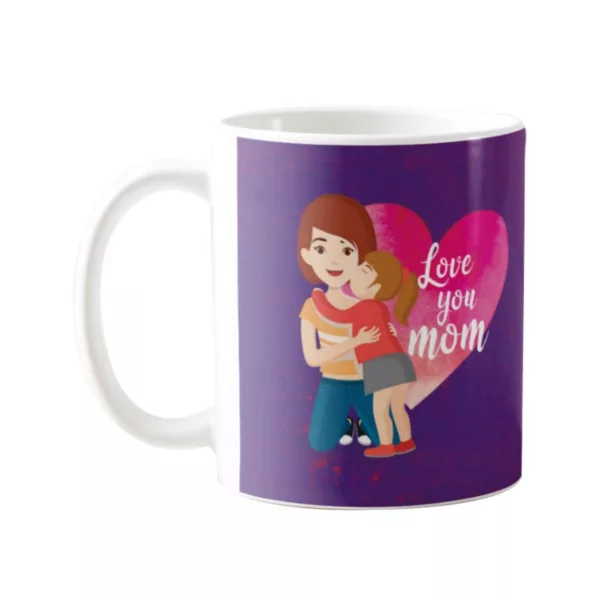 TheYaYaCafe Mothers Day Gift for Mom Ceramic Coffee Mug with Coaster - Sorry Mom I Love You