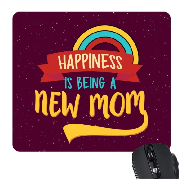 TheYaYaCafe Gifts for Mom Mouse Pad for Happiness is Being a Mom