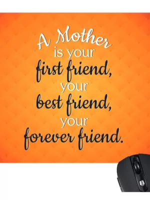 TheYaYaCafe Gifts for Mom Mouse Pad for A Mother is Your Forever Friend