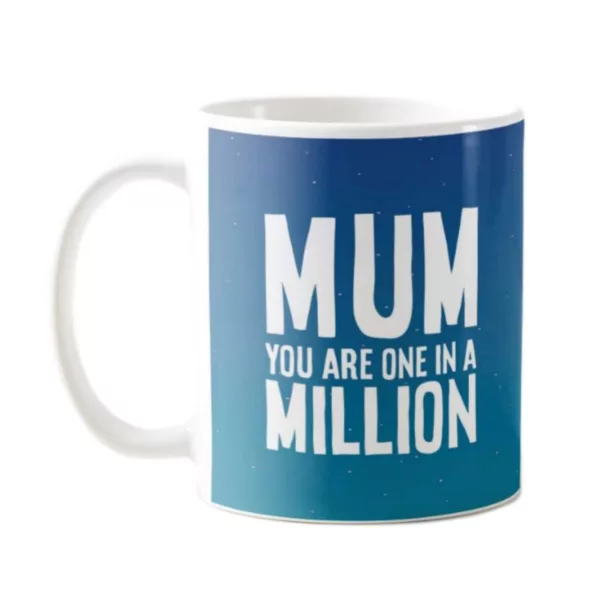 TheYaYaCafe Yaya Cafe Mothers Day Gifts for Mum You are One in Million Coffee Mug with Coaster