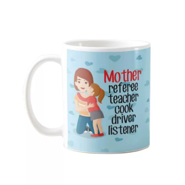 YaYa cafe Mothers Day Gifts Mother Meaning Coffee Mug with Coaster