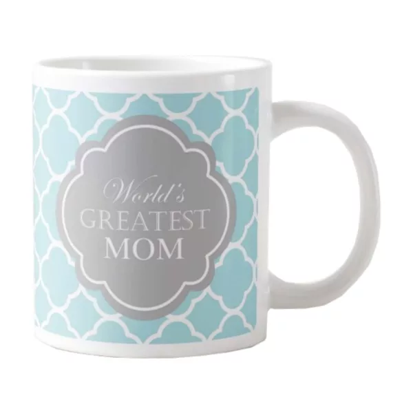 TheYaYaCafe Yaya Cafe Birthday Gifts for Mom Mother, Worlds Greatest Mom Coffee Mug for Mother, Coaster Combo Set of 2