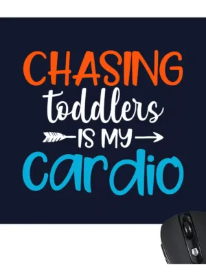 TheYaYaCafe Gifts for Mom Mouse Pad Mom Chasing Toddlers is My Cardio