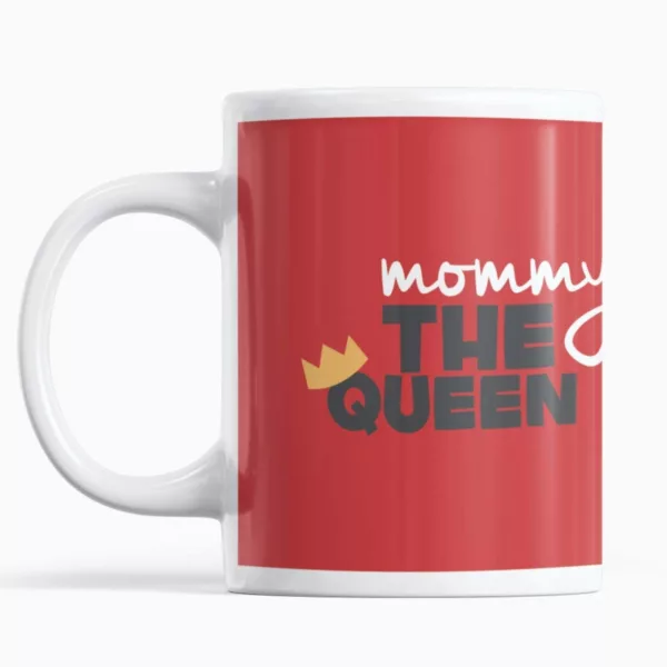 TheYaYaCafe Birthday Gifts for Mom 325ml I Love Mom Printed Coffee Mug with Coaster Combo