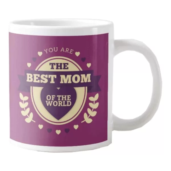 TheYaYaCafe Mothers Day Gifts, Coffee Mug with Coaster 10 Dairy milk Chocolates (7gm each), 1 Award Medal Combo - Best Mom