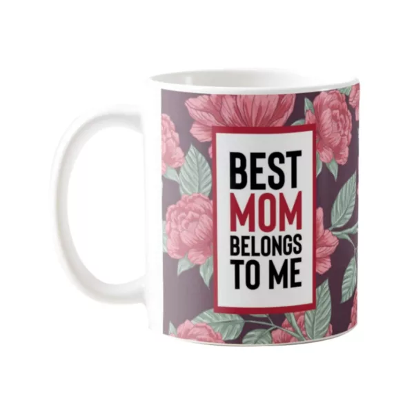 TheYaYaCafe Mothers Day Gift for Mom Ceramic Coffee Mug with Coaster - Sorry Mom I Love You