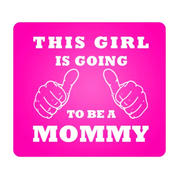TheYaYaCafe Gifts for Mom Mouse Pad for to Be This Girl is Going to Be Mommy