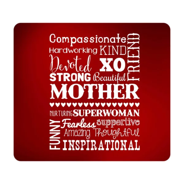 TheYaYaCafe Gifts for Mom Mouse Pad for Mom Strong Beautiful Mother