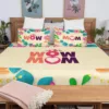 YaYa cafe Mom Designer Printed Double Bedsheet with 2 Pillow Covers - Multi