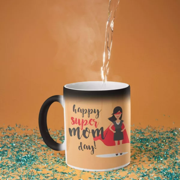 Yaya Cafe Mothers Day Gifts Happy Mothers Day Coffee Mug with Coaster