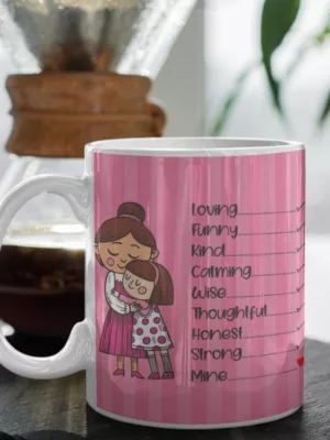 TheYaYaCafe Yaya Cafe Mothers Day Gifts Best Mom Coffee Mug with Coaster