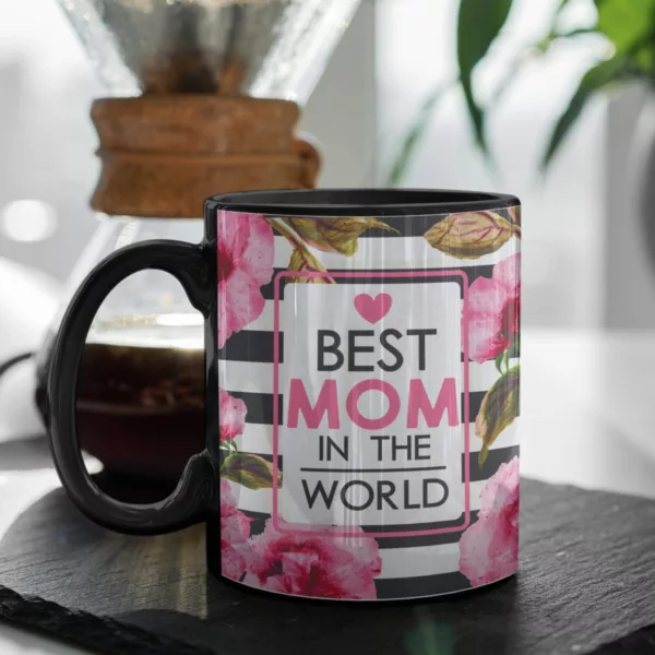 TheYaYaCafe Yaya Cafe Mothers Day Gifts Loving Funny Kind Mom from Daughter Coffee Mug with Coaster