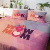 YaYa cafe Mom Designer Printed Double Bedsheet with 2 Pillow Covers - Multi