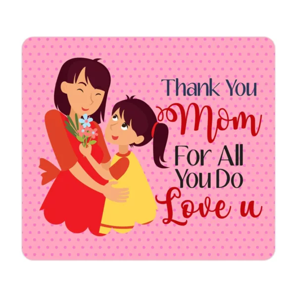 TheYaYaCafe Gifts for Mom Mouse Pad for Mom Thank You Mom for All You Do