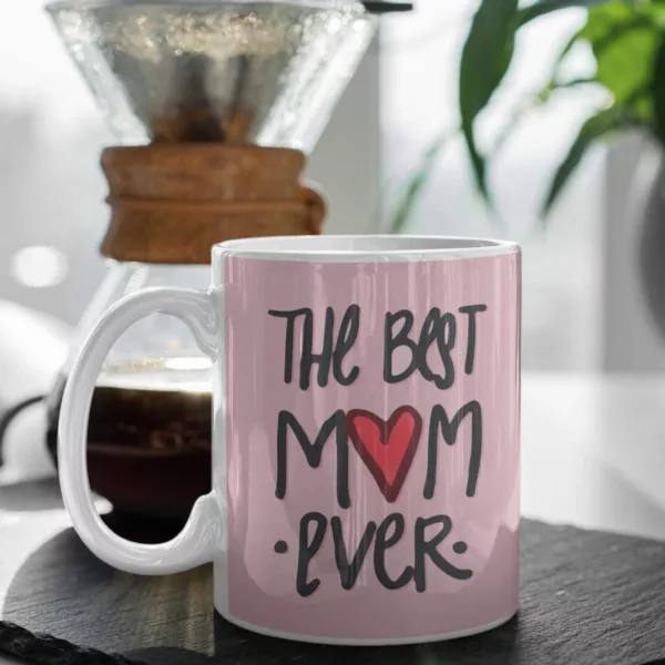 Worlds Best Mom Coffee Mug for Mother