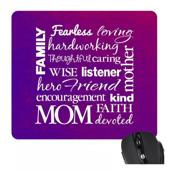 TheYaYaCafe Gifts for Mom Mouse Pad for Hero Mom