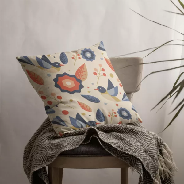 TheYaYaCafe Canvas Cotton 180 TC Cushion Cover, 12 x 12 Inch, Multicolour