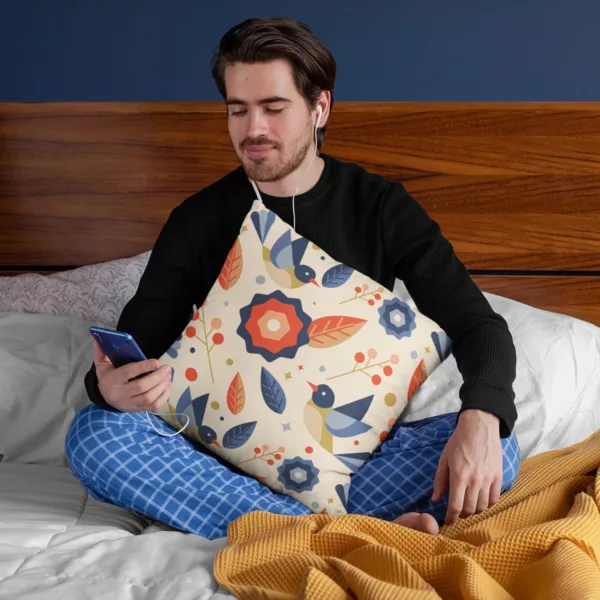 TheYaYaCafe Canvas Cotton 180 TC Cushion Cover, 12 x 12 Inch, Multicolour