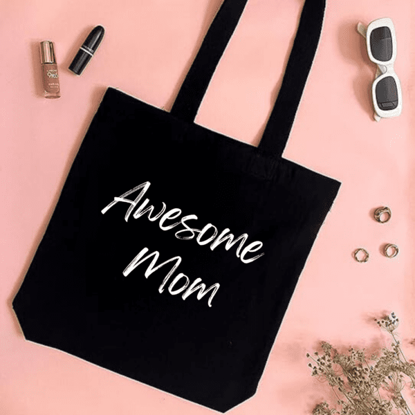 Awesome Mom Tote Bag