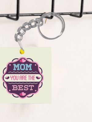 Yaya Cafe Mothers Day Gifts Mom You are Best Mother Keychain Keyring for Mom