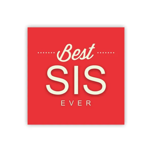 Best Sis Ever Gift Hamper Set of 3 - Mug, Cushion Cover, Coaster