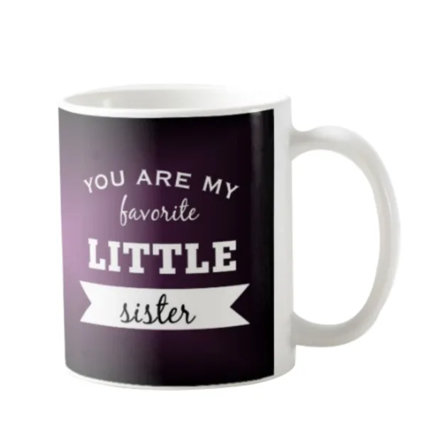 Favorite Little Sister Gift  Mug