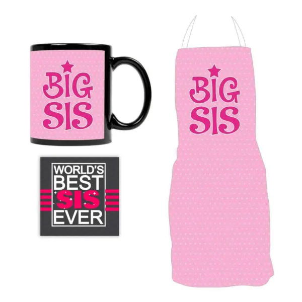 Big Sister Gift Hamper Set of 2 - Mug, Coaster