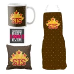 5  Star Sis Hamper Set of 2 - Ceramic Mug, Coaster - Multicolor