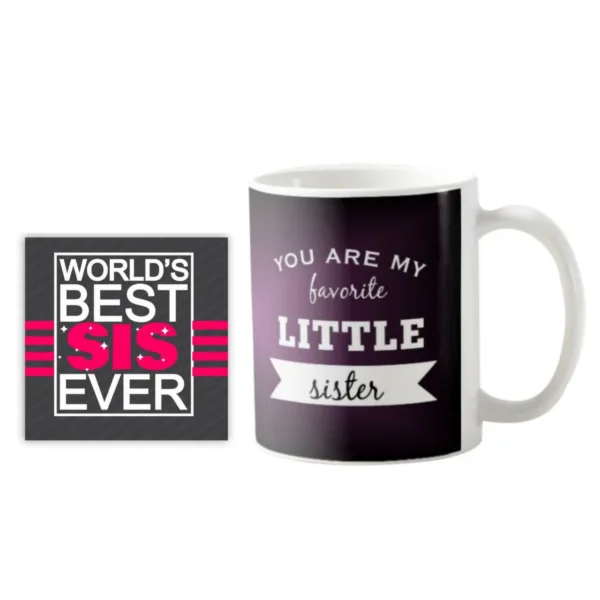 Favorite Little Sister Gift  Mug