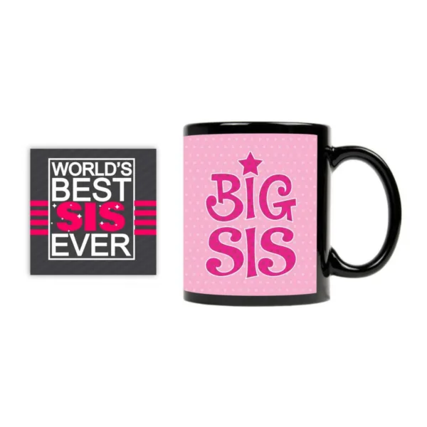 Big Sister Gift Hamper Set of 2 - Mug, Coaster