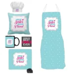 Always My Sister Forever Gift Hamper Set of 3 - Apron, Mug, Coaster