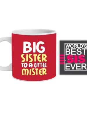 Big Sister to A Little Mister Gift Mug