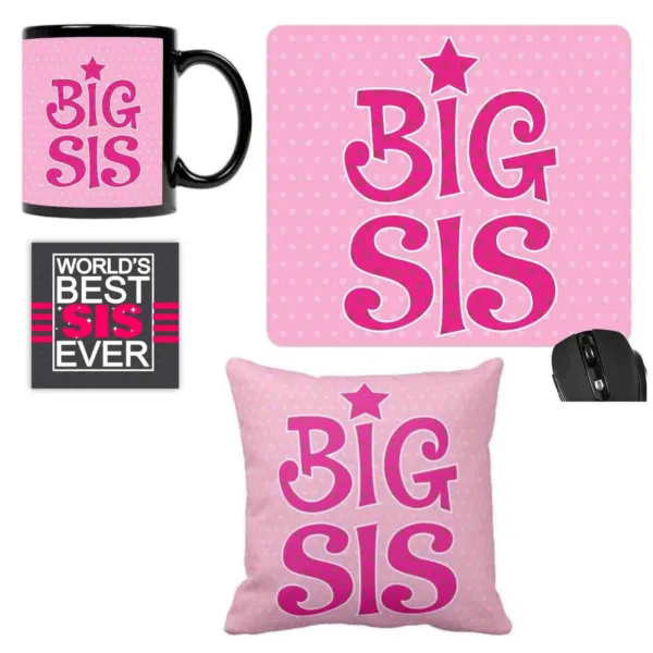 Big Sister Gift Hamper Set of 2 - Mug, Coaster