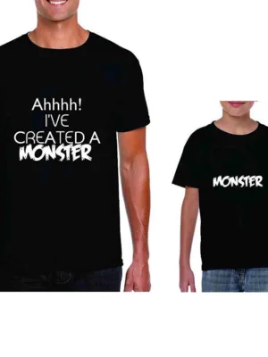 Monster Family Matching Family T-shirts