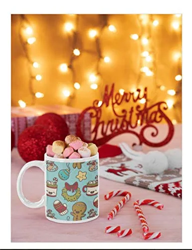 Xmas Ornaments Gifts Christmas Coffee Mug with Coaster