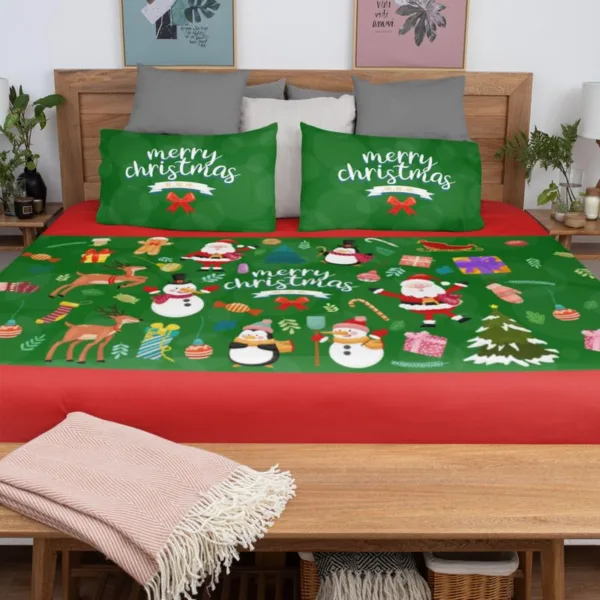 Merry Xmas Christmas Bedsheet