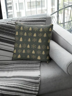 Premium Pattern Christmas Cushion Cover